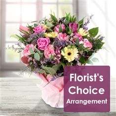 Florist Choice Hand-Tied in Water